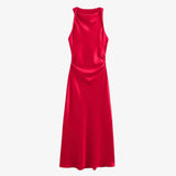 Vestido Longo Acetinado - Radiant