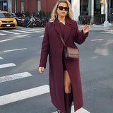 Casaco Sobretudo Vinho de Lã