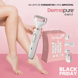 Depilador DermaPure® Elétrico 4 em 1