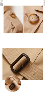 Casaco Longo Trench com Cinto