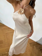 Vestido Longo Acetinado Urban