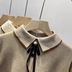 Suéter Peluciado Gola Polo - Comfy