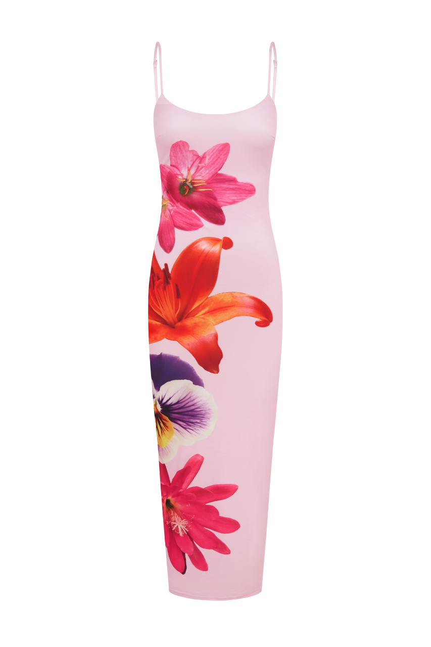 Vestido Longo Floral - Tulip