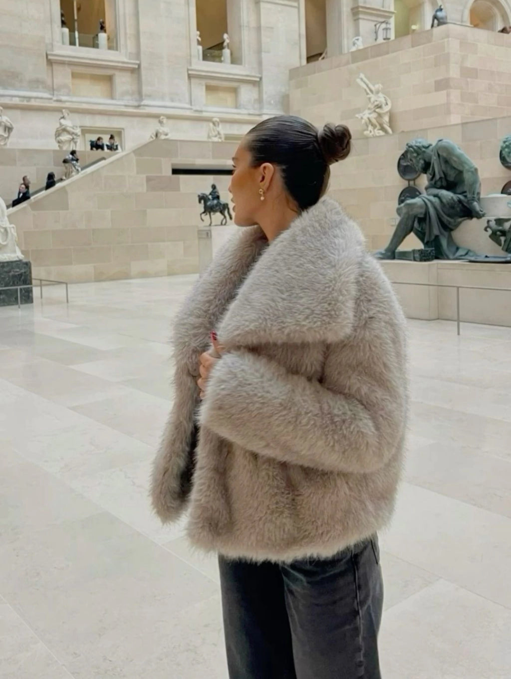 Casaco de Pele Sintética Vienza