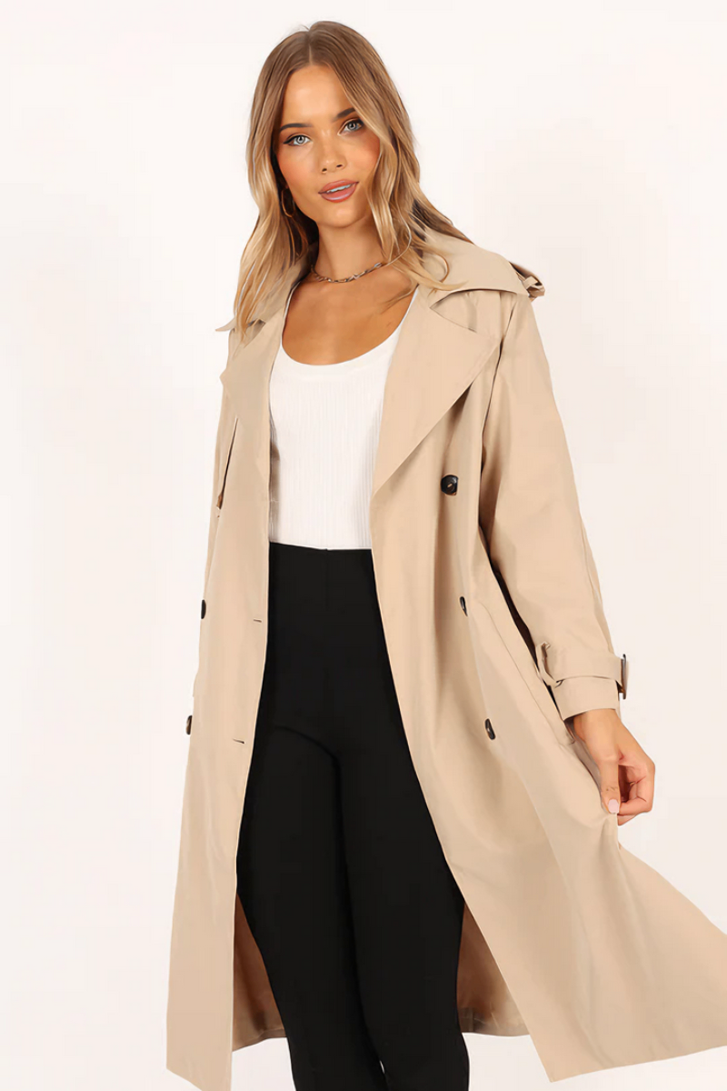 Casaco Longo Trench Classic
