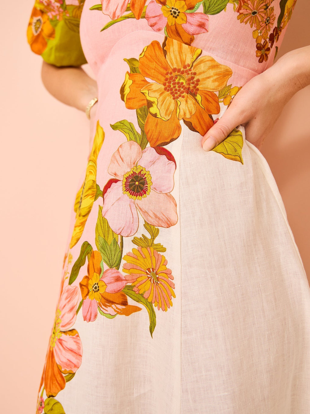 Vestido Longo Estampa Floral - Spring