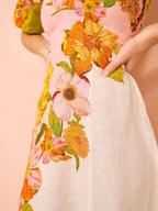 Vestido Longo Estampa Floral - Spring