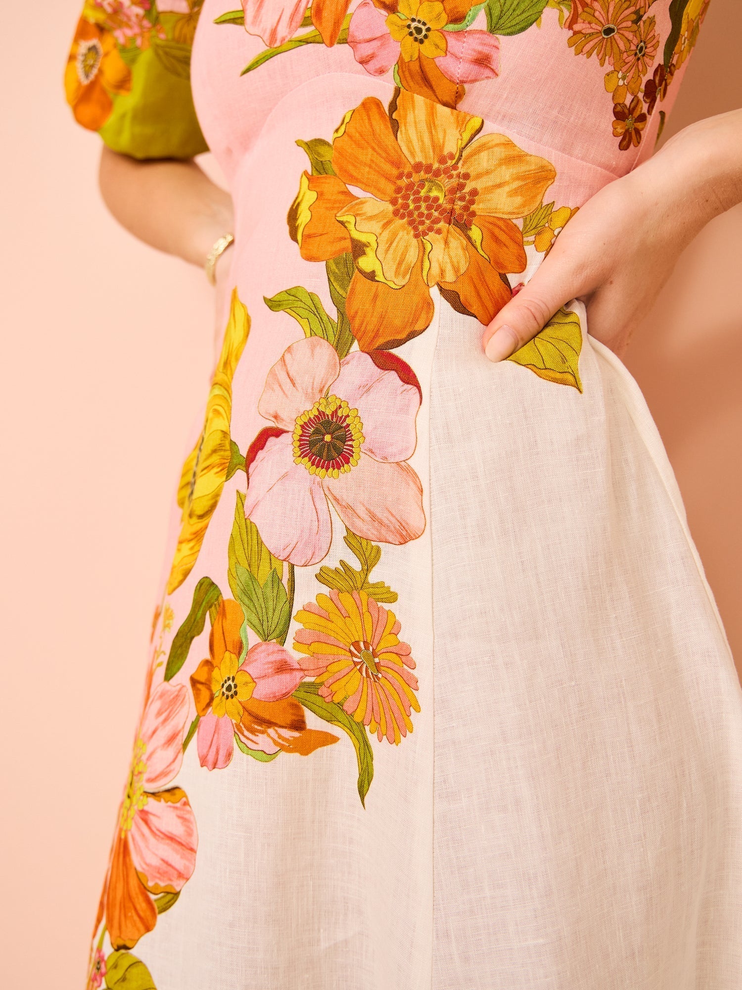 Vestido Longo Estampa Floral - Spring