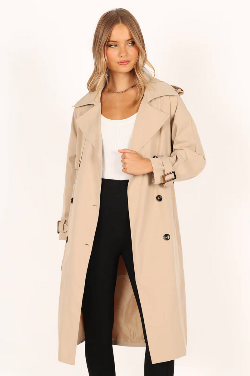 Casaco Longo Trench Classic