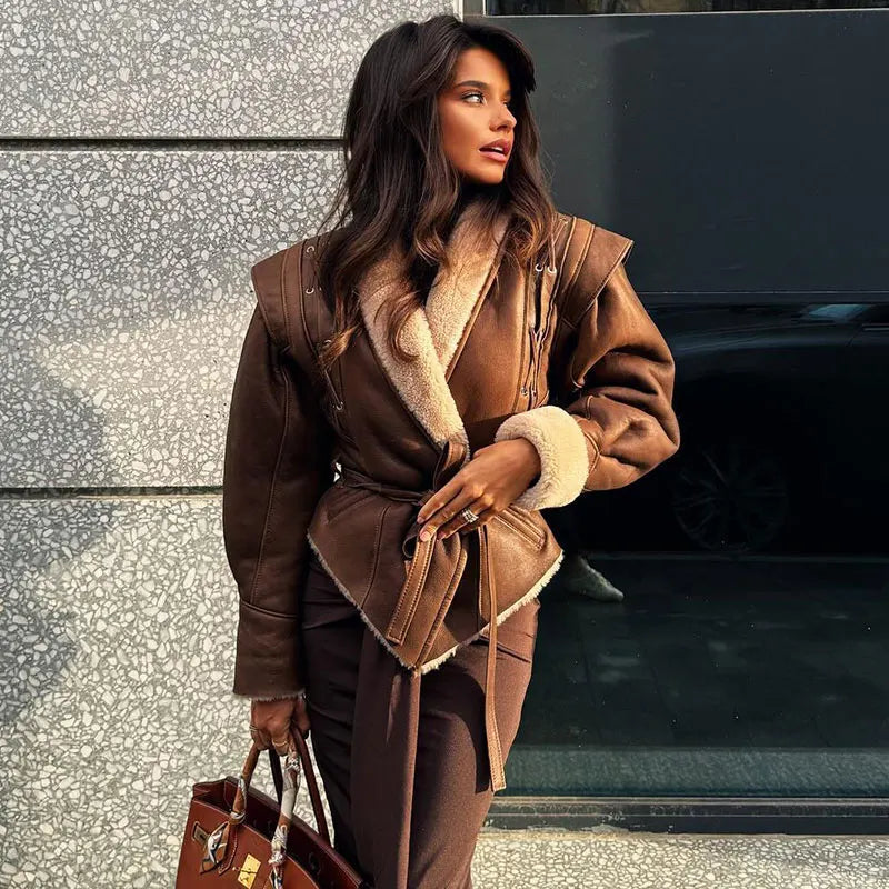 Jaqueta de Couro Legítimo - Lena