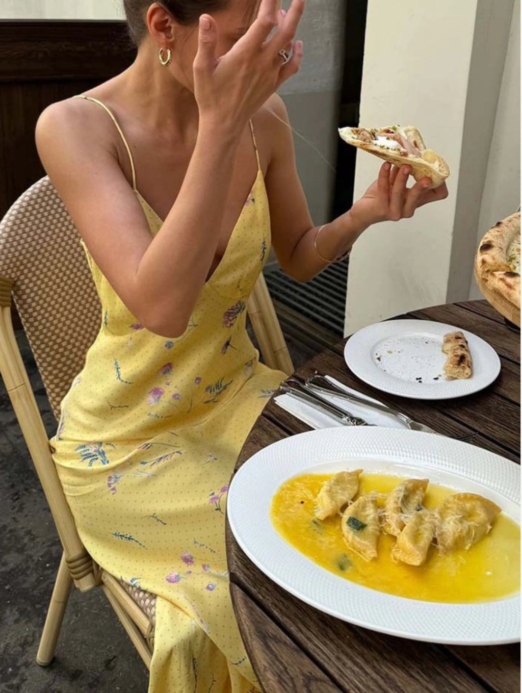 Vestido Longo de Estampa Floral - Yelloe