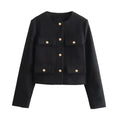 Casaco Casual Tweed