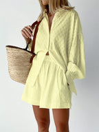 Conjunto Camisa e Shorts - Verão