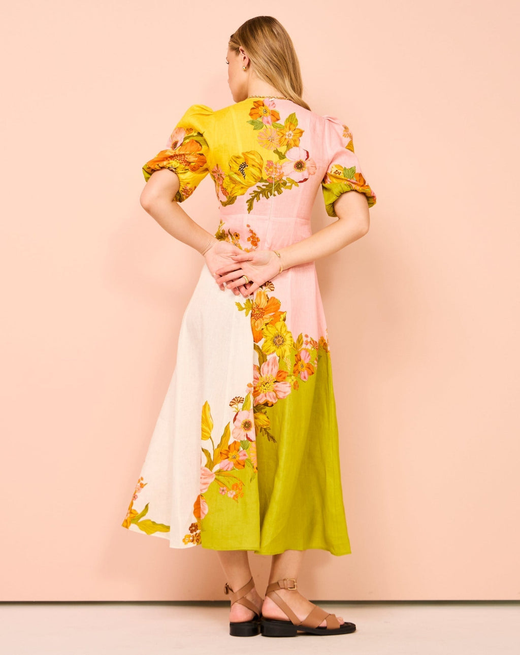 Vestido Longo Estampa Floral - Spring