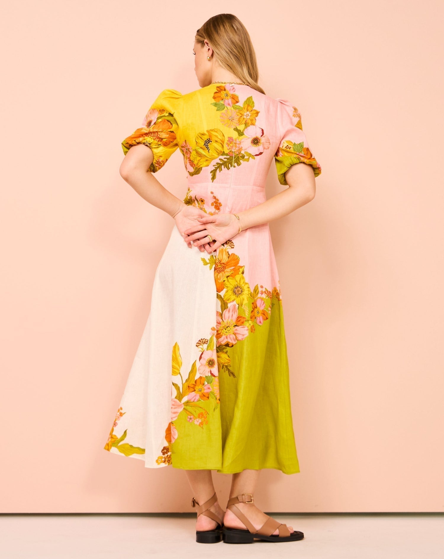 Vestido Longo Estampa Floral - Spring