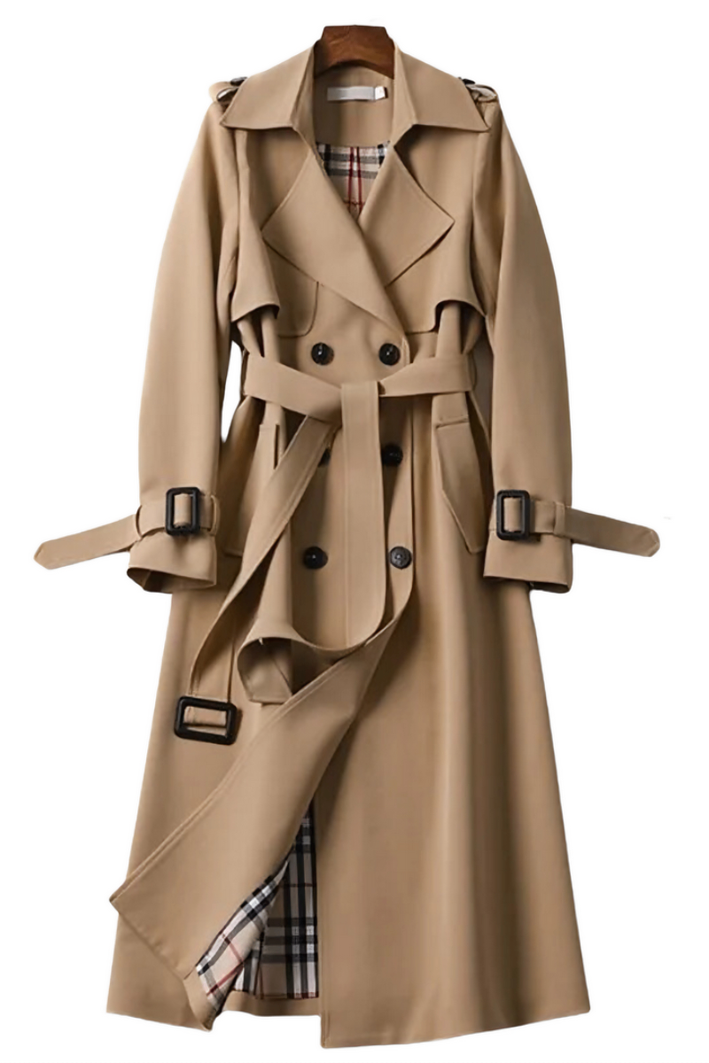 Casaco Longo Trench Classic