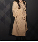 Casaco Longo Trench com Cinto