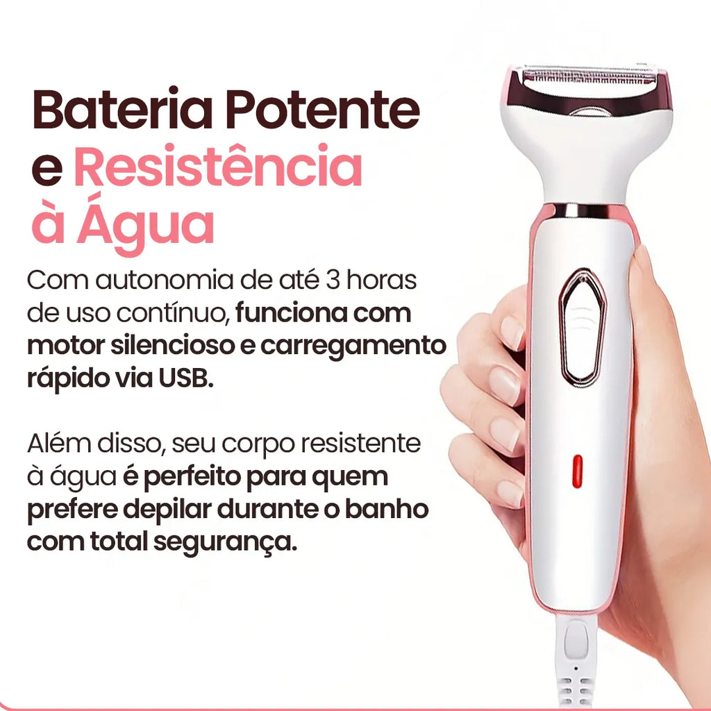 Depilador DermaPure® Elétrico 4 em 1