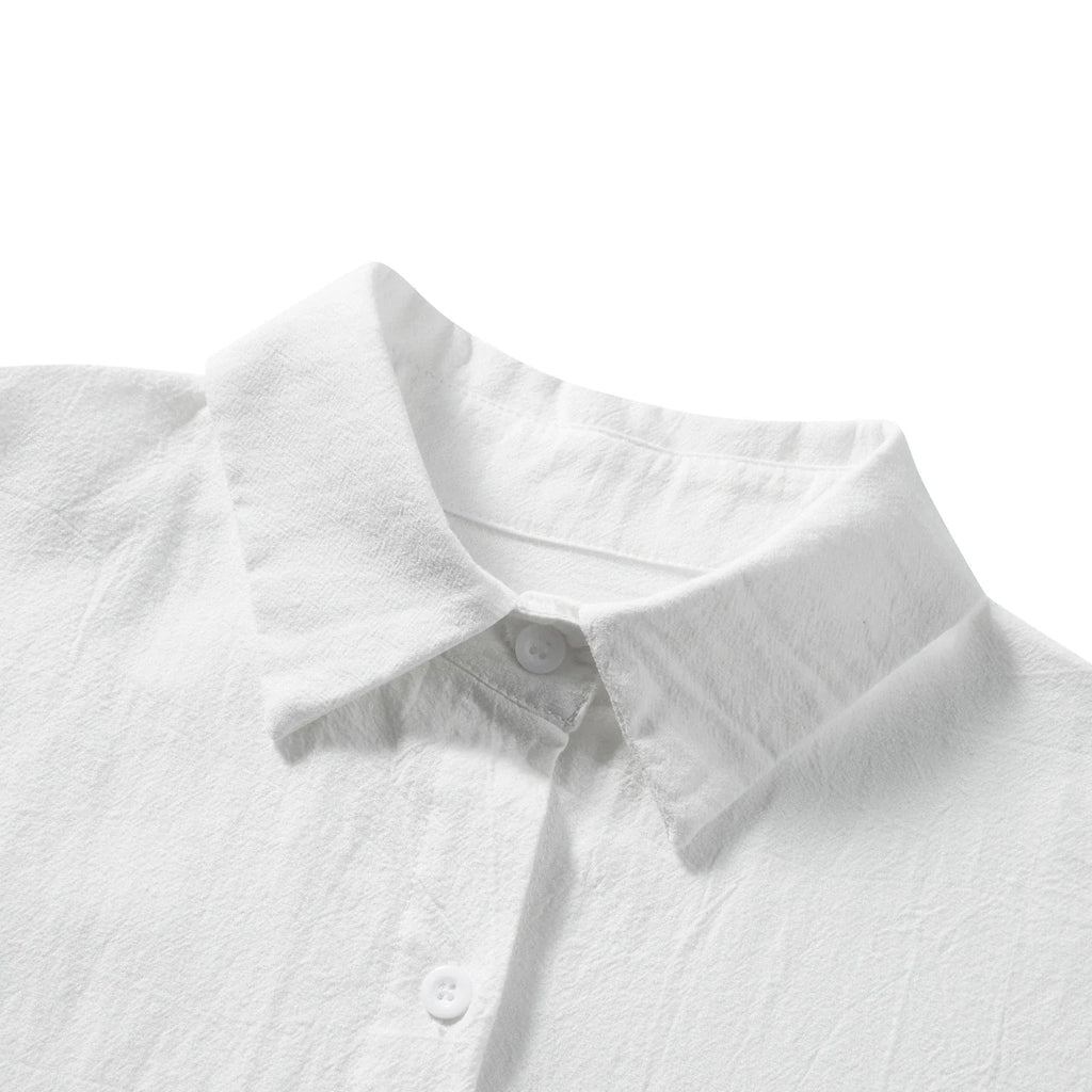 Conjunto de Blusa e Short Feminino em Linho - Mari