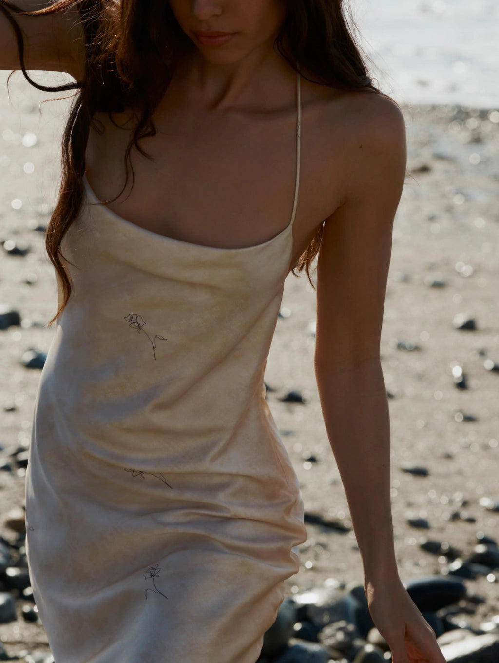 Vestido Longo Acetinado - Dreamy