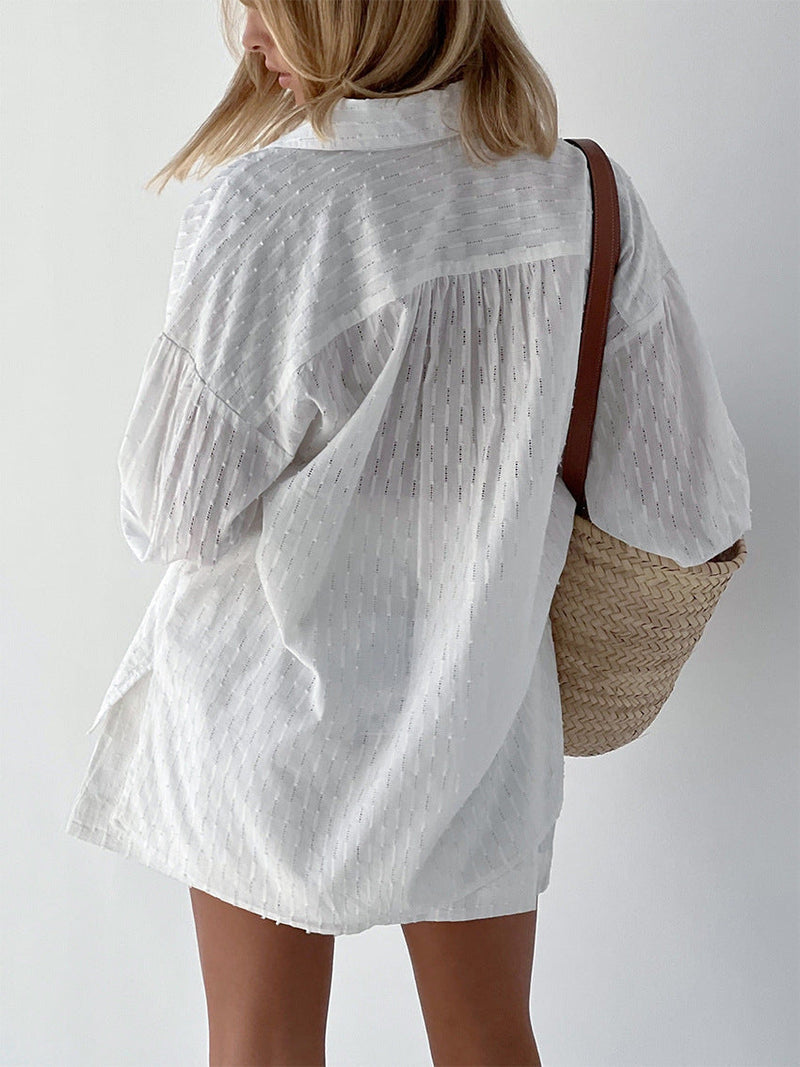 Conjunto Camisa e Shorts - Verão