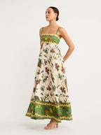 Vestido Longo de Verão Estampado