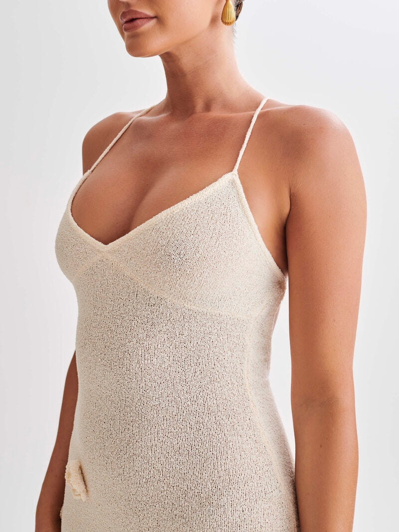 Vestido Longo Maxi em Crochê - Kleid