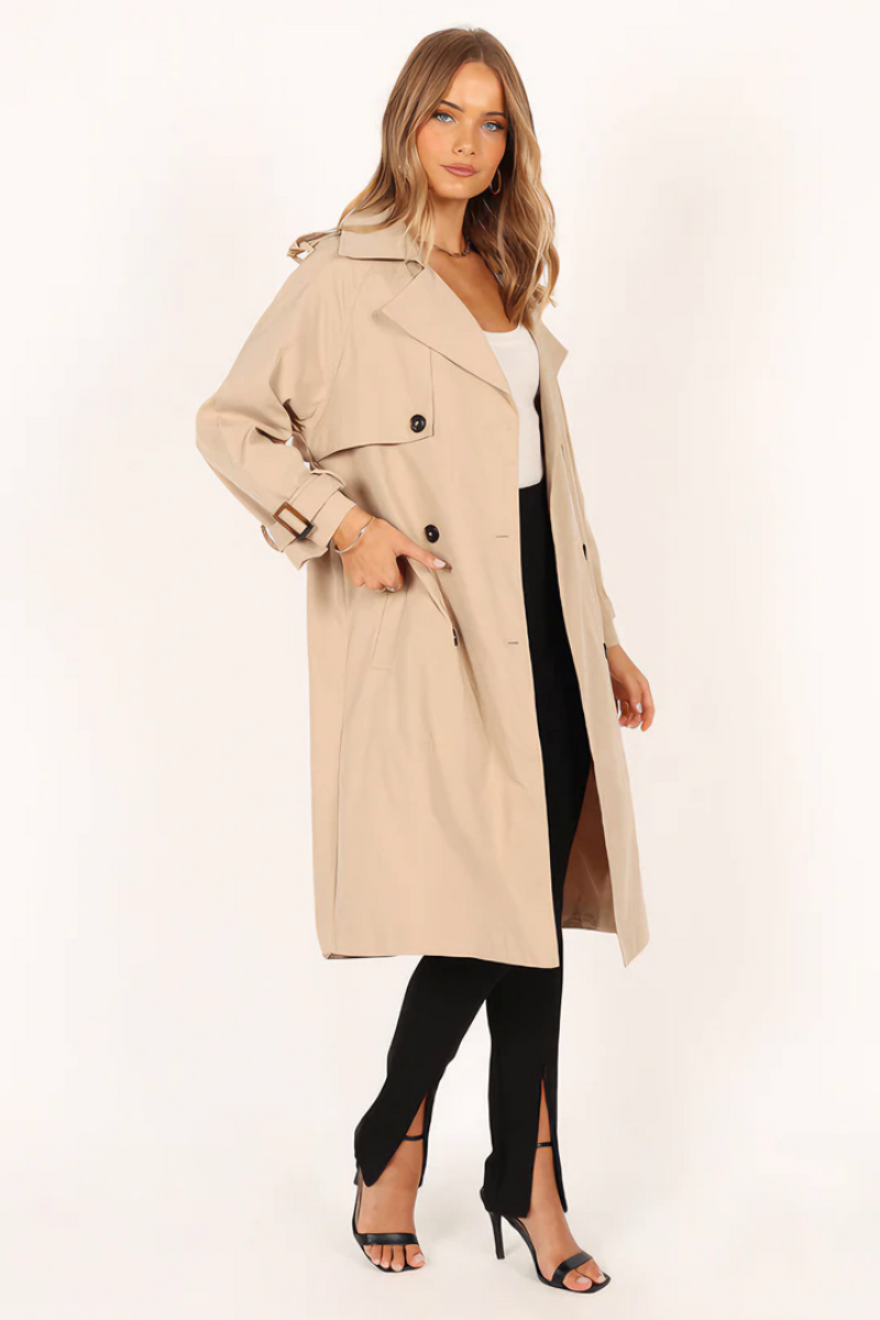 Casaco Longo Trench Classic