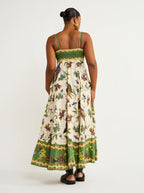 Vestido Longo de Verão Estampado