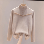 Suéter Peluciado com Botões - Touch