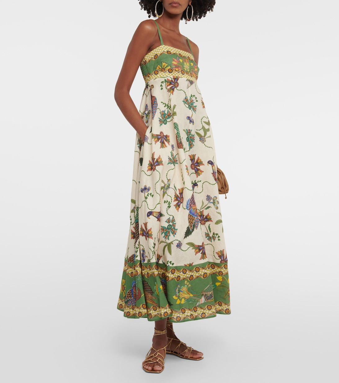 Vestido Longo de Verão Estampado