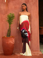 Vestido Tomara que Caia com Detalhe de Fivela - Charm