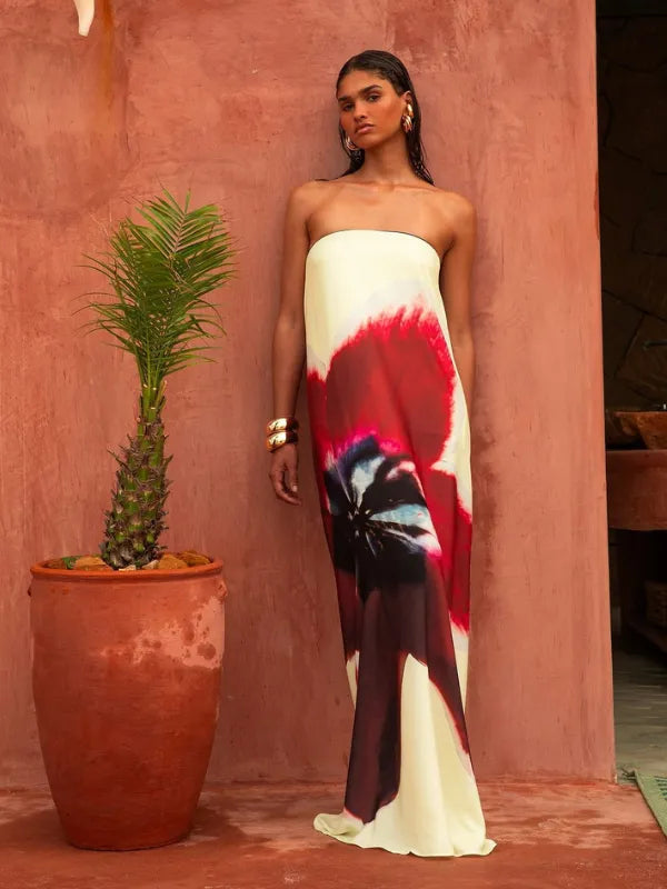 Vestido Tomara que Caia com Detalhe de Fivela - Charm