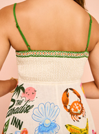 Vestido Longo Estampado - Paradise