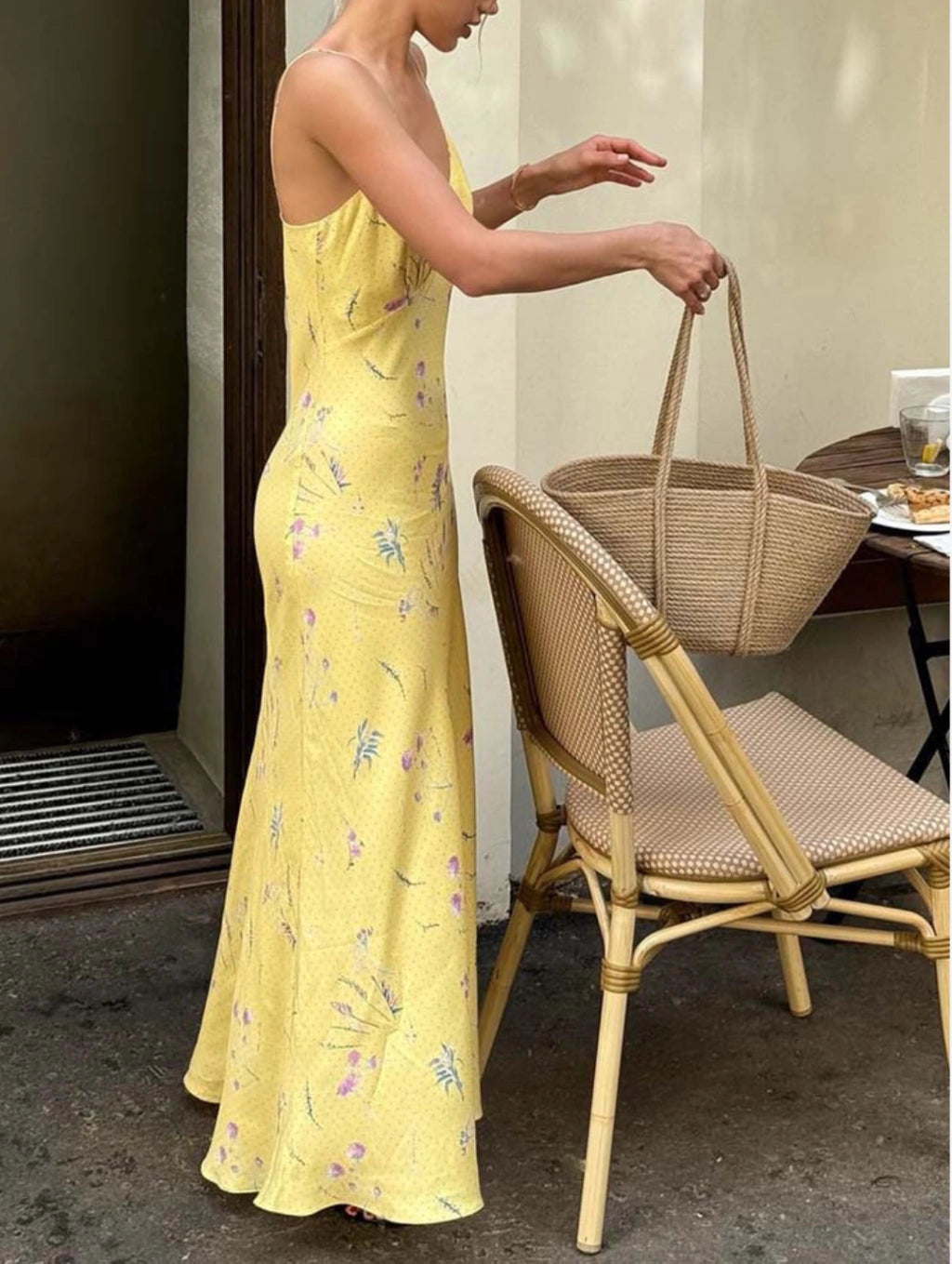Vestido Longo de Estampa Floral - Yelloe
