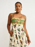 Vestido Longo de Verão Estampado