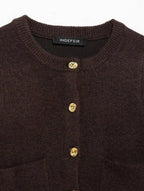 Conjunto Tricô Suêter e Saia