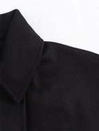 Casaco Oversized com Mangas Estilo Morcego