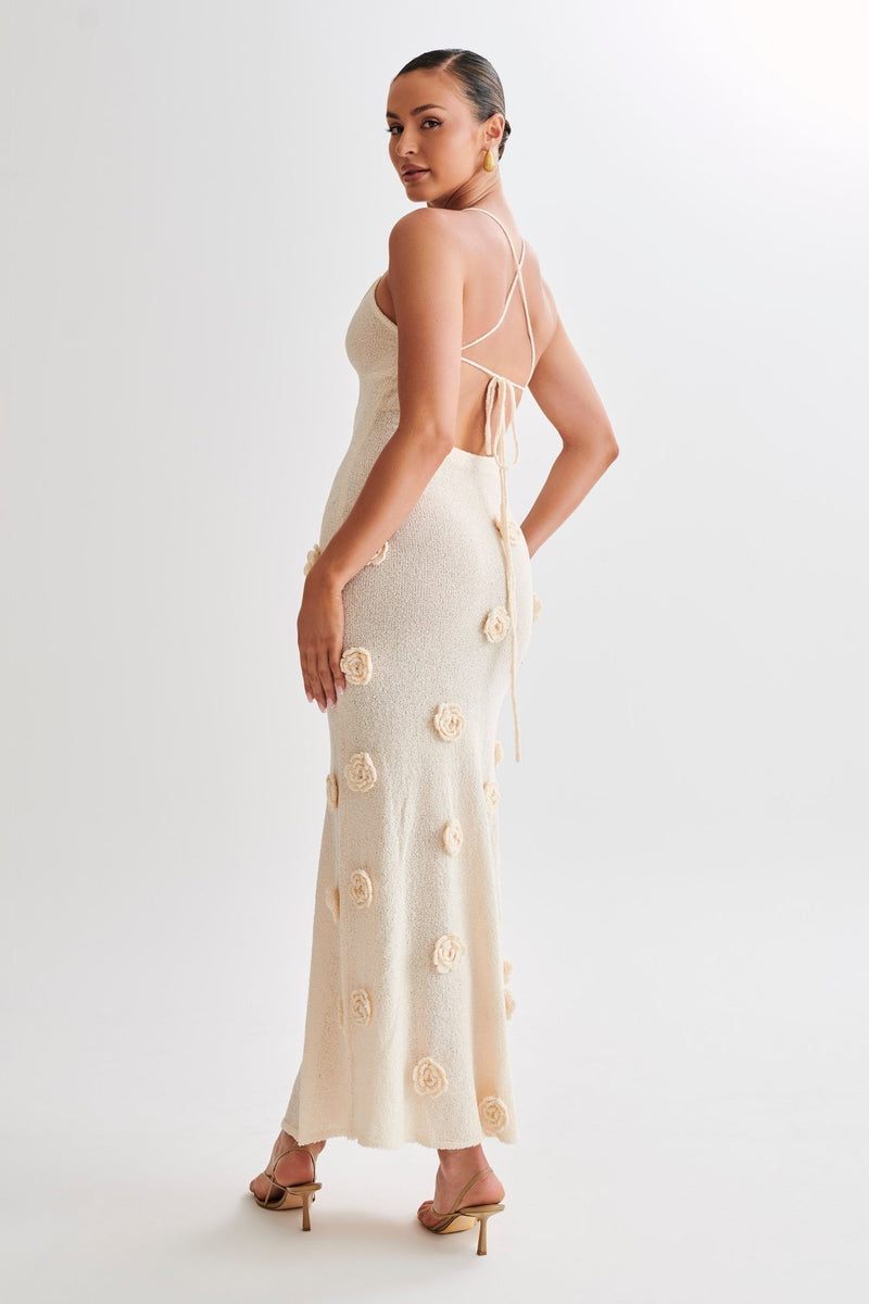 Vestido Longo Maxi em Crochê - Kleid