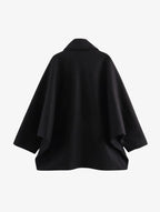 Casaco Oversized com Mangas Estilo Morcego