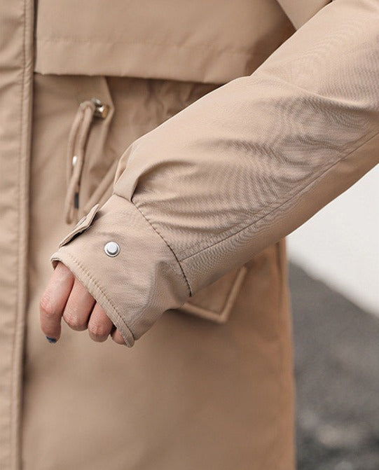 Casaco Feminino Forrado em Veludo