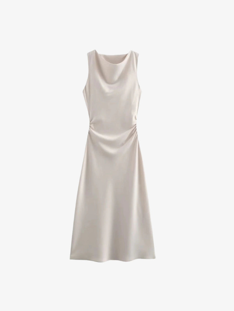 Vestido Longo Acetinado - Radiant