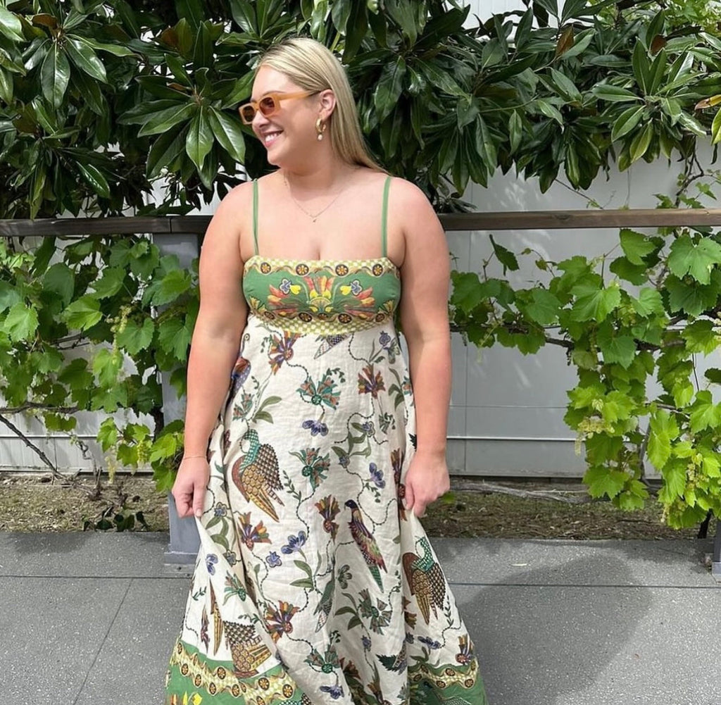 Vestido Longo de Verão Estampado