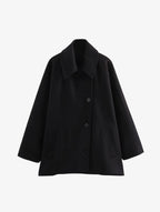 Casaco Oversized com Mangas Estilo Morcego