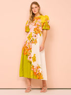 Vestido Longo Estampa Floral - Spring