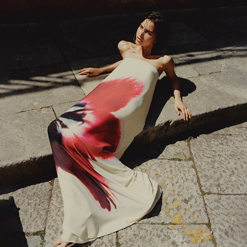 Vestido Tomara que Caia com Detalhe de Fivela - Charm