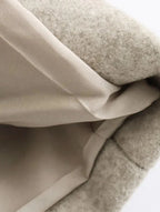 Casaco de Lã Batida - Sobretudo