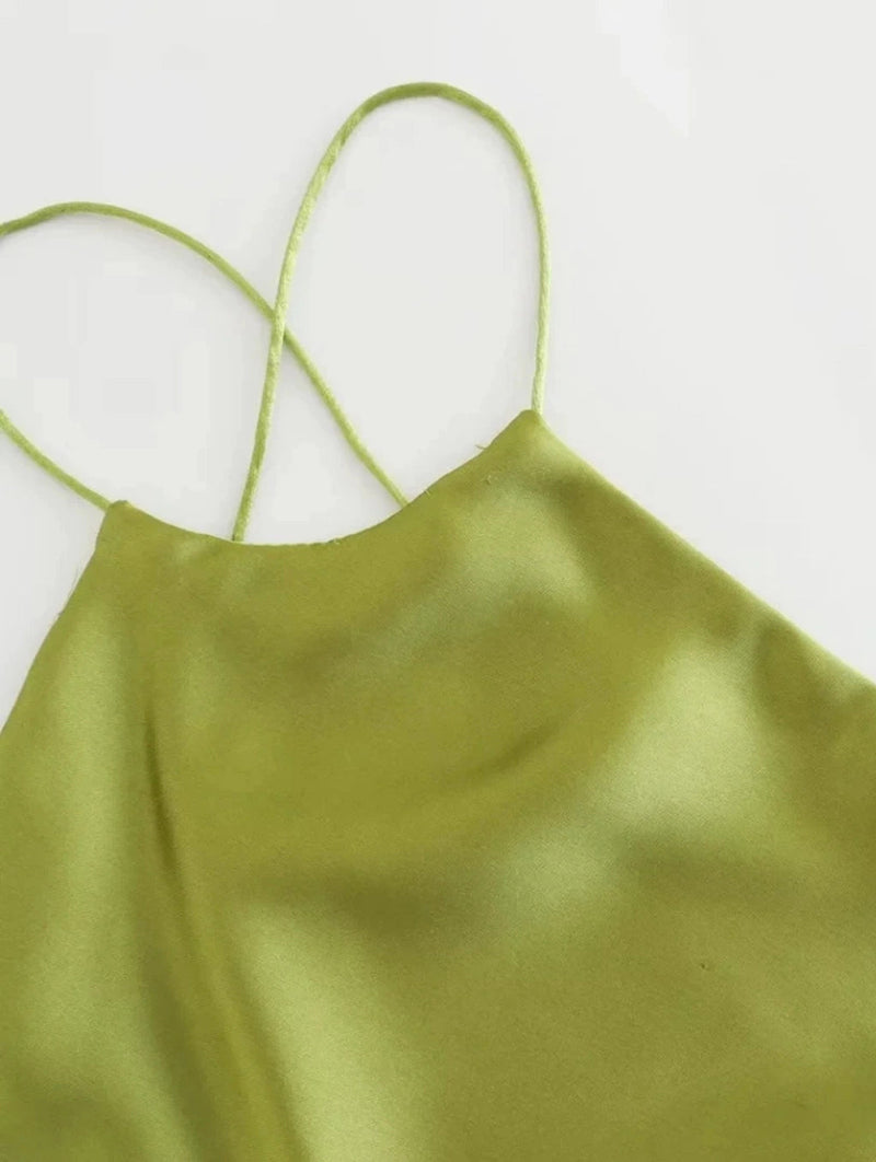 Vestido Longo Acetinado - Mirage