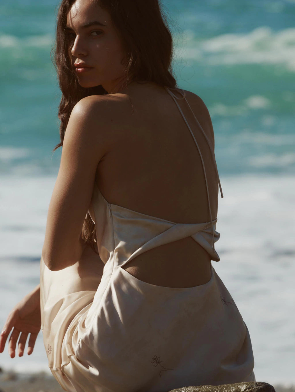 Vestido Longo Acetinado - Dreamy