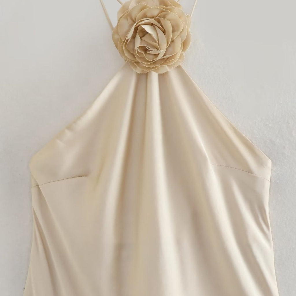 Vestido Longo Acetinado Urban